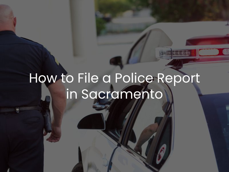 Police Report Sacramento