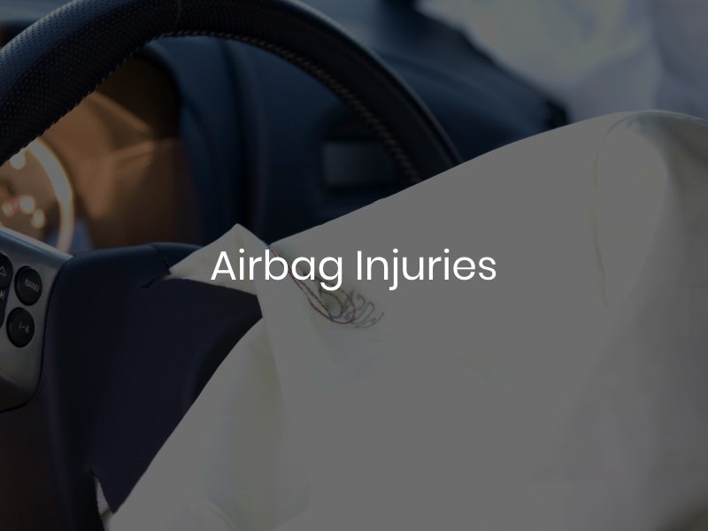 Deflated airbag