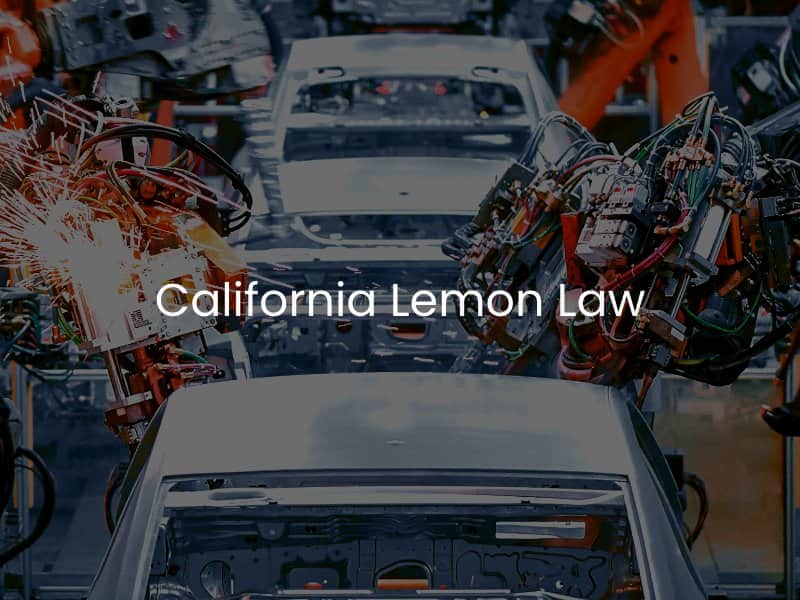 California Lemon Law 