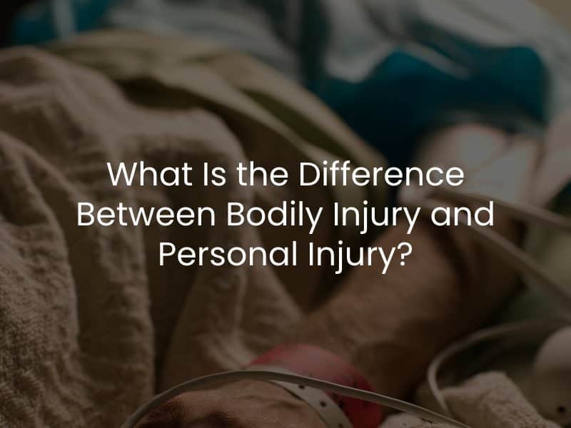 What Is the Difference Between Bodily Injury and Personal Injury?